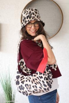 Preview: Samt Geolux Animalprint von Swafing by Ki-ba-doo